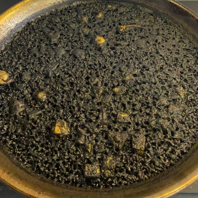 arroz negro seco restaurante los arroces de la finca arroz negro seco restaurante los arroces de la finca